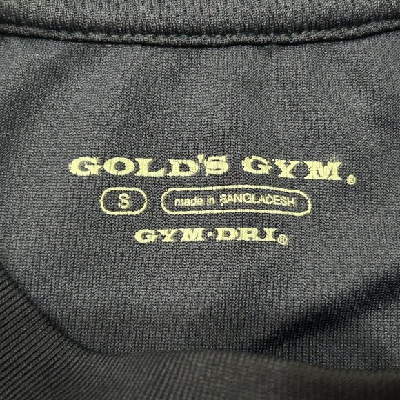 Golds Gym Mens Navy Gym-Dri Sleeveless Training Tank Top Size Small Athletic - Picture 4 of 9